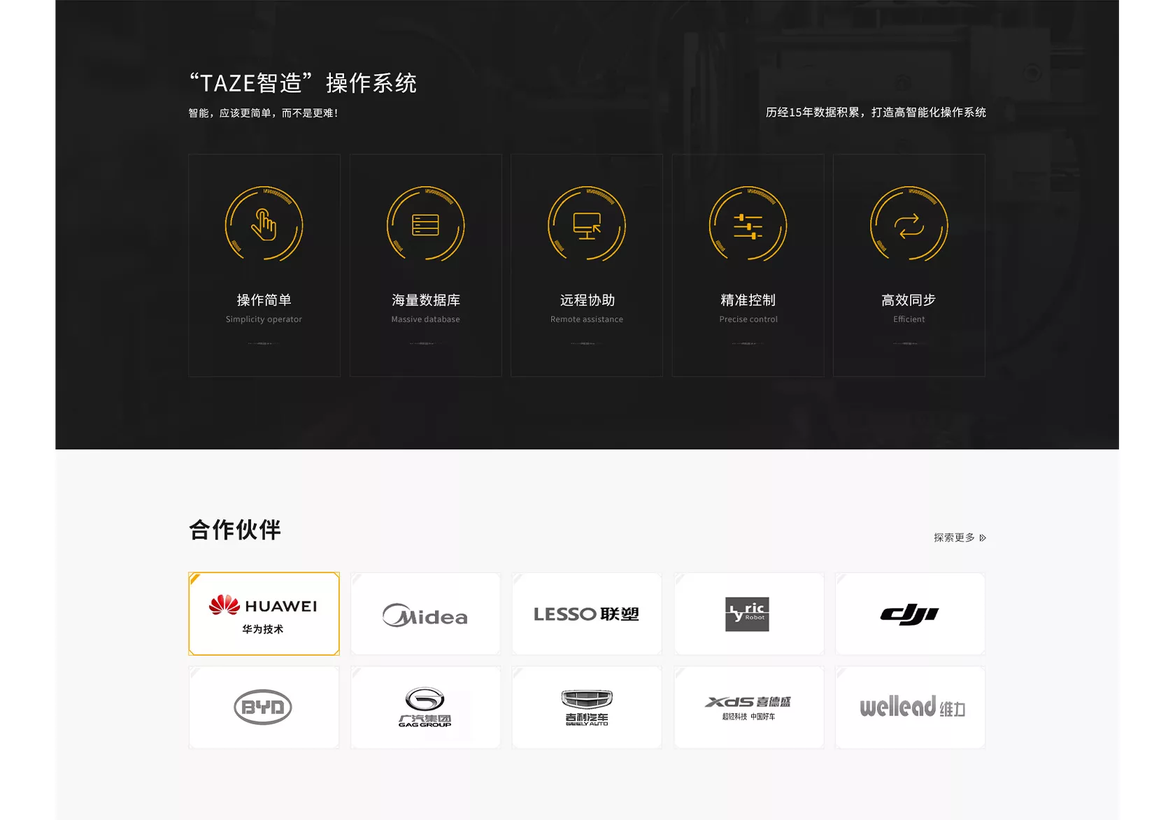 今一数控火花机网站设计建设案例